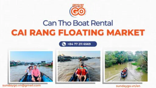 #1 Can Tho floating market tours, Mekong tours - Sunday Go 38 Boat rental in Can Tho | Boat to Cai Rang floating market