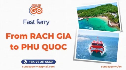 #1 Can Tho floating market tours, Mekong tours - Sunday Go 33 Fast ferry from Rach Gia to Phu Quoc – Phu Quoc Express | Sunday Go