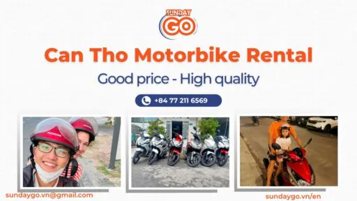 #1 Can Tho floating market tours, Mekong tours - Sunday Go 37 Motorbike Rental in Can Tho – High quality | Best price