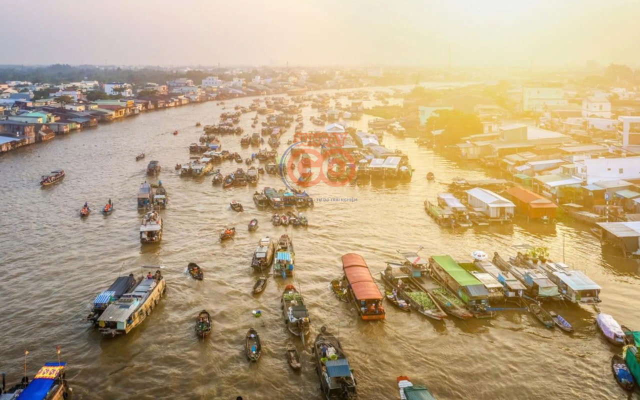 Chợ nổi Cái Răng - Biểu tượng văn hóa Tây Đô