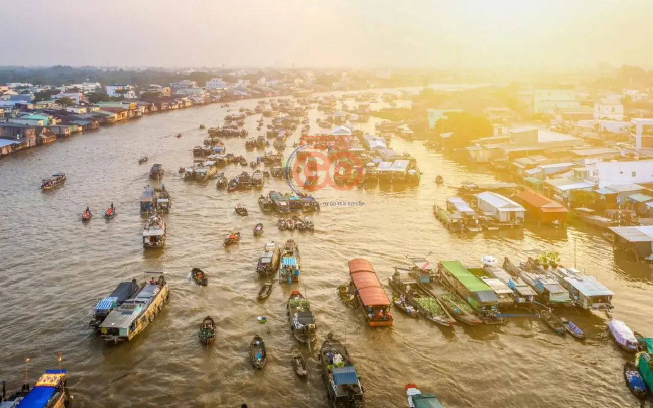 Chợ nổi Cái Răng - Biểu tượng văn hóa Tây Đô