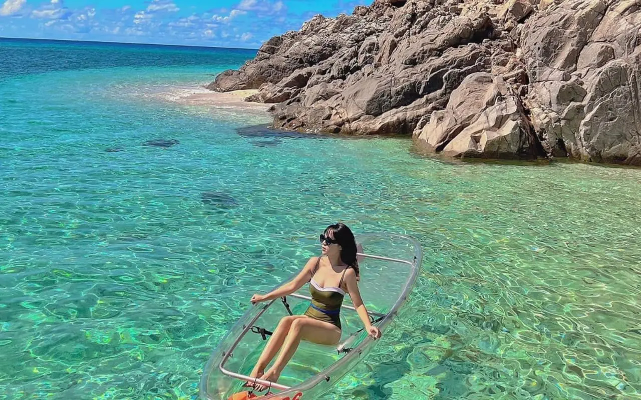 Check in Hòn Bảy Cạnh tại Côn Đảo