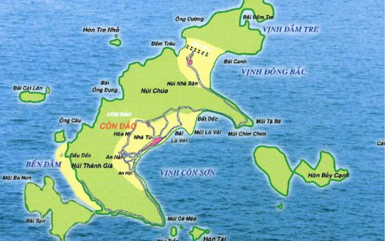 Du lịch Côn Đảo - Vị trí ở đâu