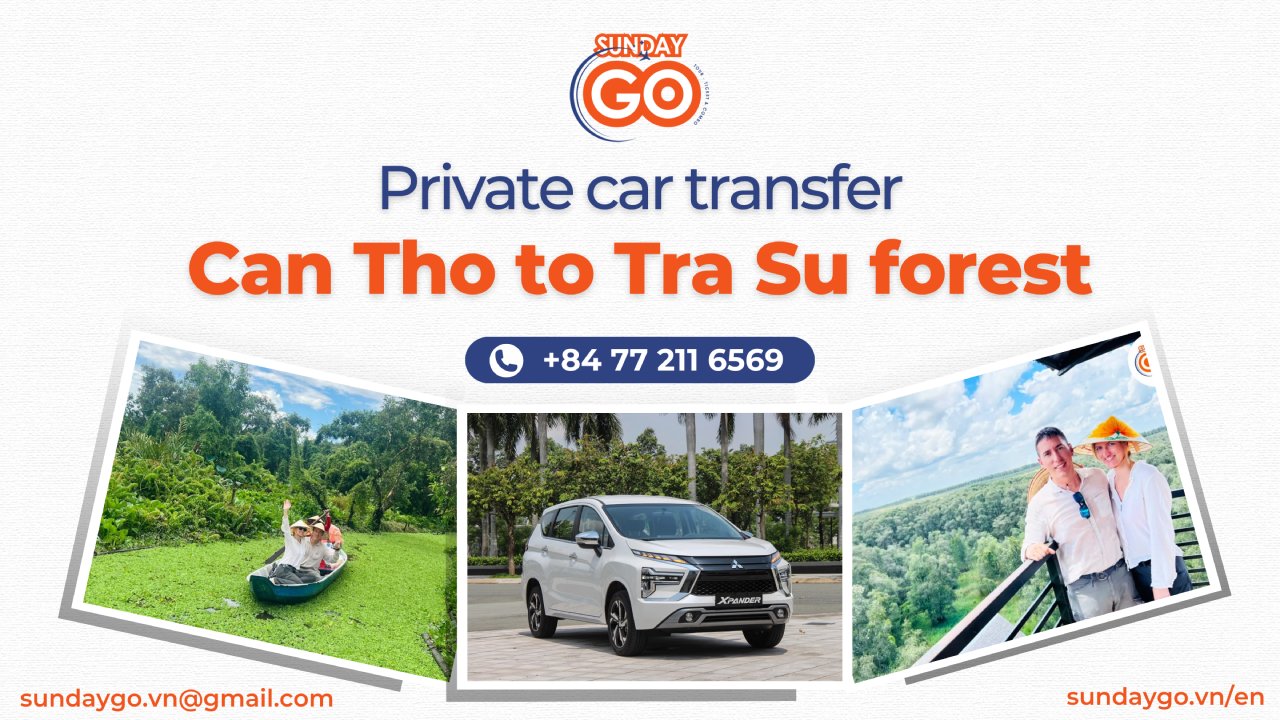Private car from Can Tho to Chau Doc