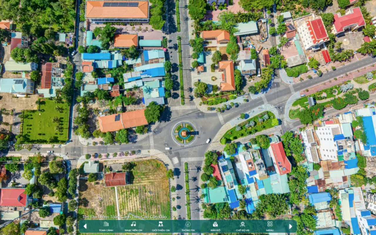 Bản đồ Côn Đảo - Công nghệ Côn Đảo 360 độ