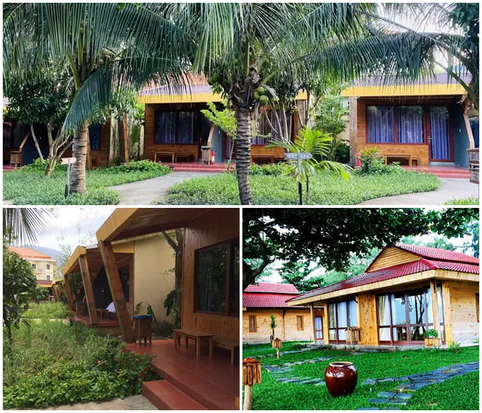 Combo Côn Đảo 3 sao | Tân Sơn Nhất Resort sát biển 16 Các căn Bungalow view hướng biển - Tân Sân Nhất Resort