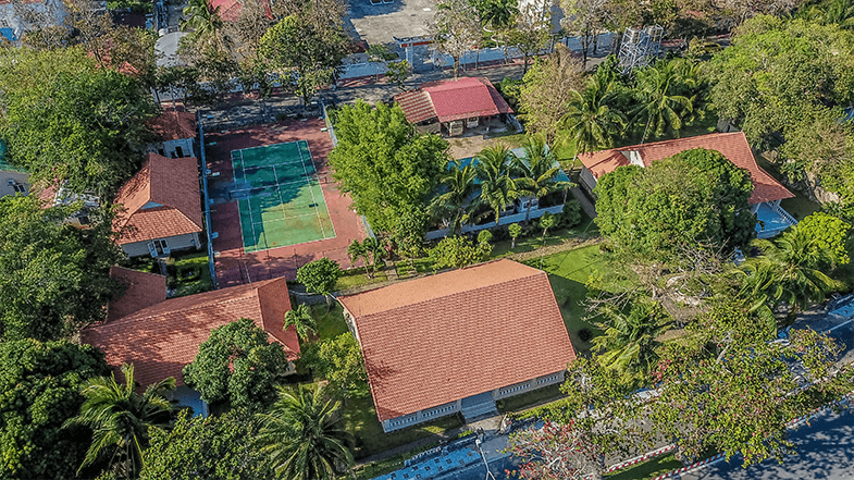 Cảnh quan xung quanh khu biệt thự tại Sài Gòn Côn Đảo Resort