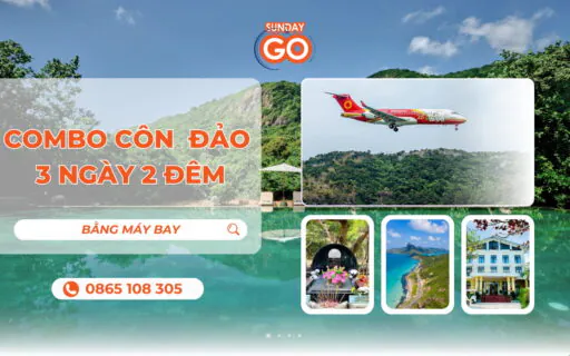 Combo Côn Đảo 3 ngày 2 đêm bằng máy bay
