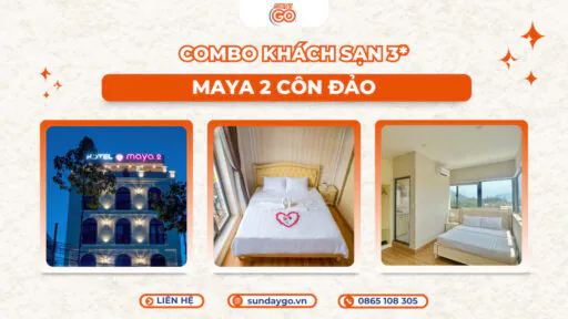 Combo Côn Đảo 3 sao - Khách sạn Maya 3 Côn Đảo