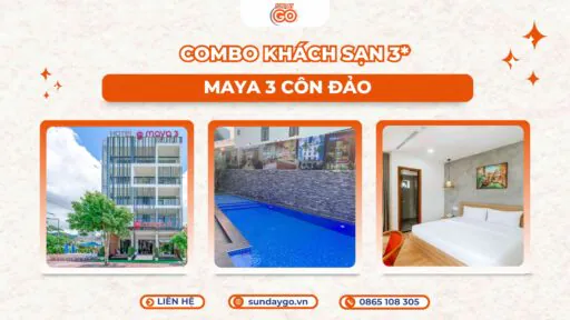 Combo Côn Đảo 3 sao - Khách sạn Maya 3 Côn Đảo