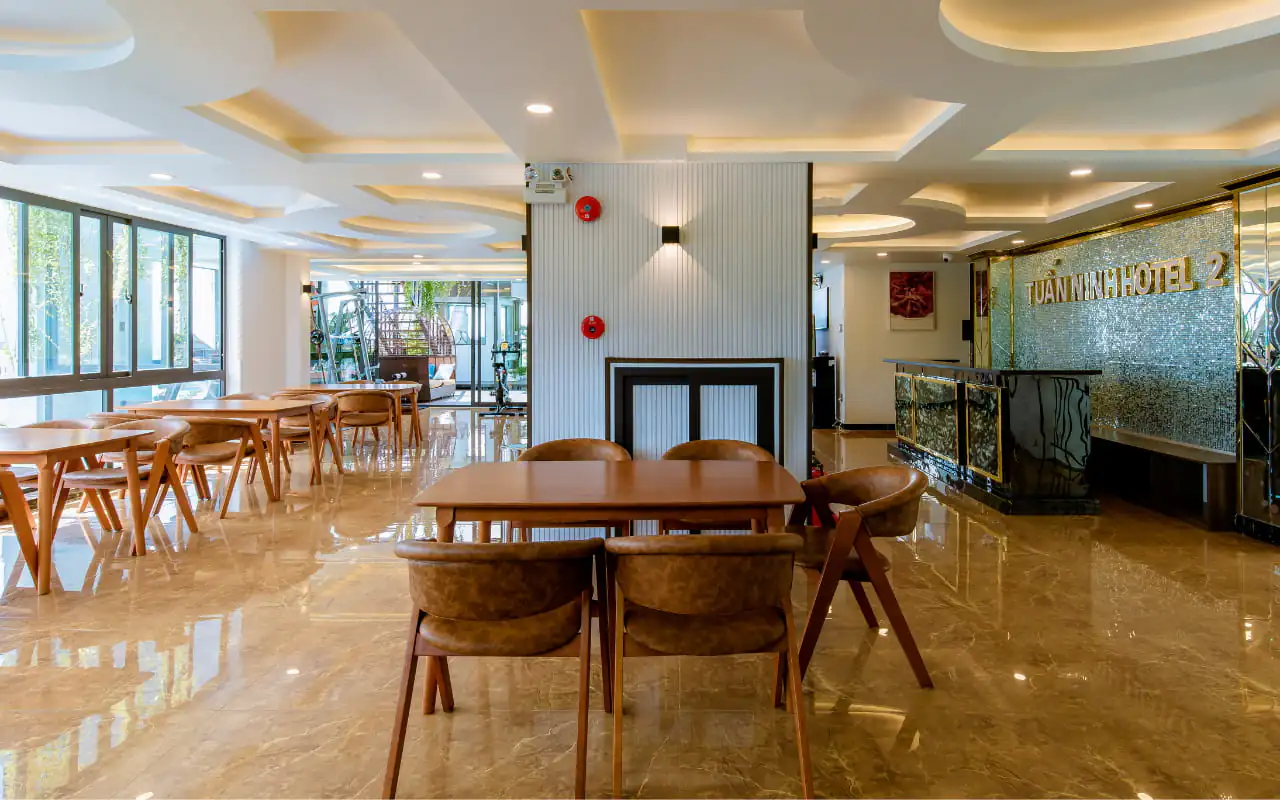 Combo Côn Đảo 3 sao - Khách sạn Tuấn Ninh II sảnh chờ 