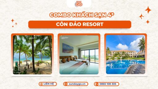 Combo Côn Đảo 4 sao - Côn Đảo Resort sát biển