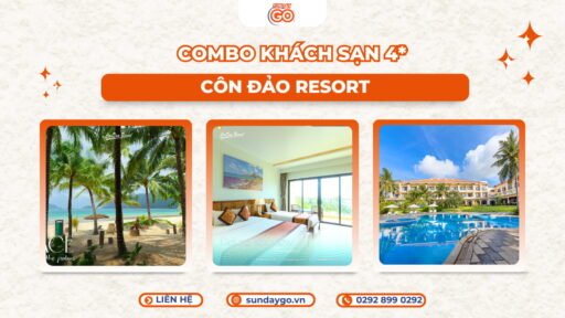 Combo Côn Đảo 4 sao - Côn Đảo Resort sát biển