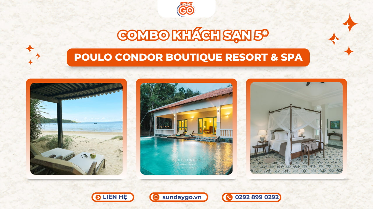 Combo Côn Đảo 5 sao - Poulo Condor Boutique Resort & Spa 1 Combo Côn Đảo 5 sao - Poulo Condor Boutique Resort & Spa