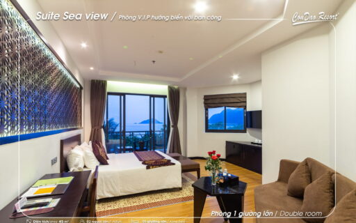 Combo Côn Đảo Resort 4 sao - Phòng view hướng biển