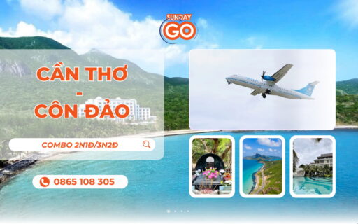 Combo Côn Đảo từ Cần Thơ bằng máy bay