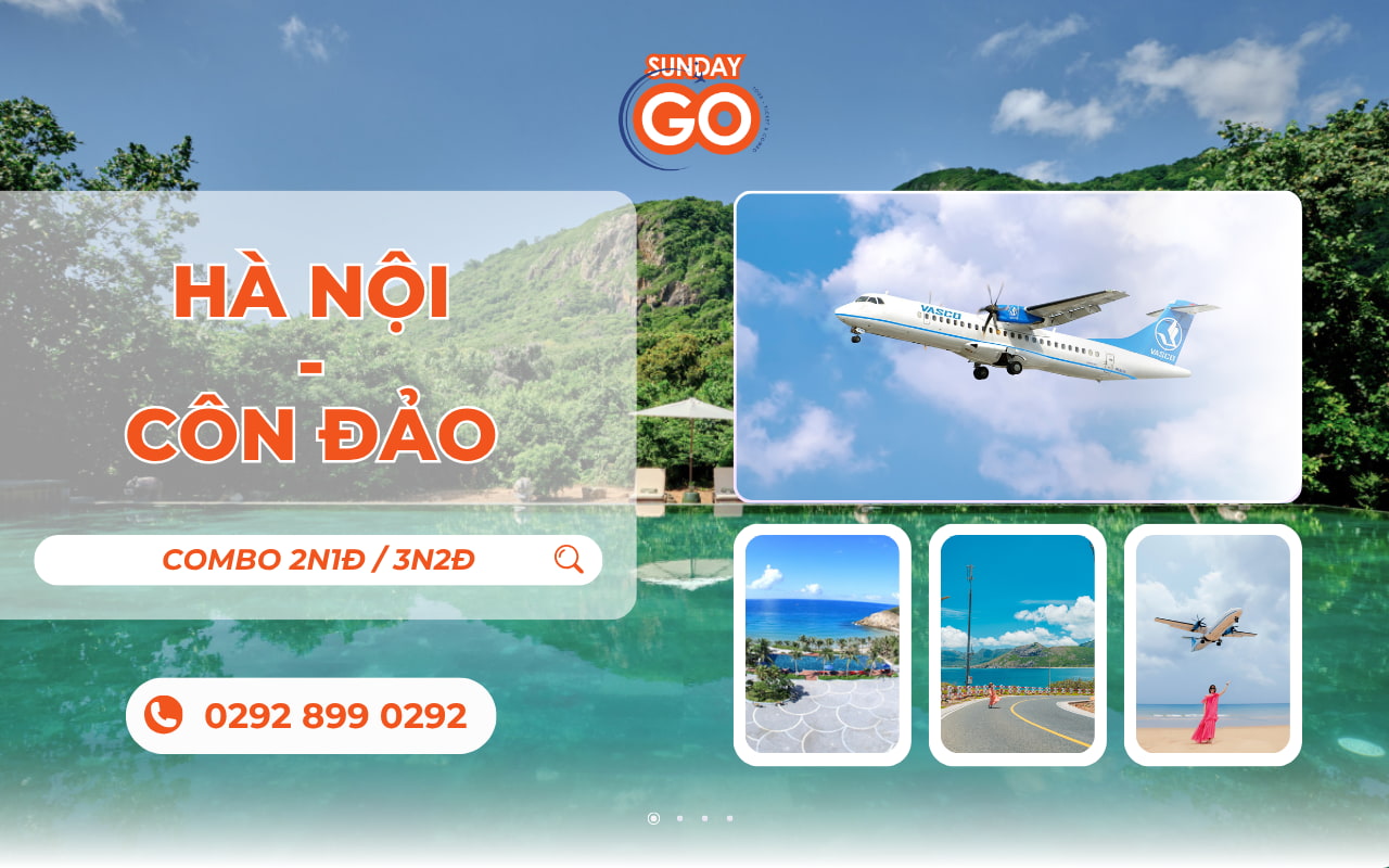 Combo Côn Đảo từ Hà Nội bằng máy bay | 2N1Đ | 3N2Đ 1 Combo Côn Đảo từ Hà Nội