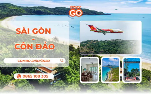 Combo Côn Đảo từ Sài Gòn bằng máy bay