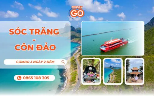 Combo Sóc Trăng Côn Đảo 3 ngày 2 đêm