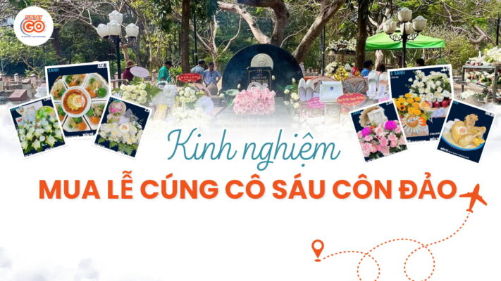 Mua lễ cúng cô Sáu Côn Đảo