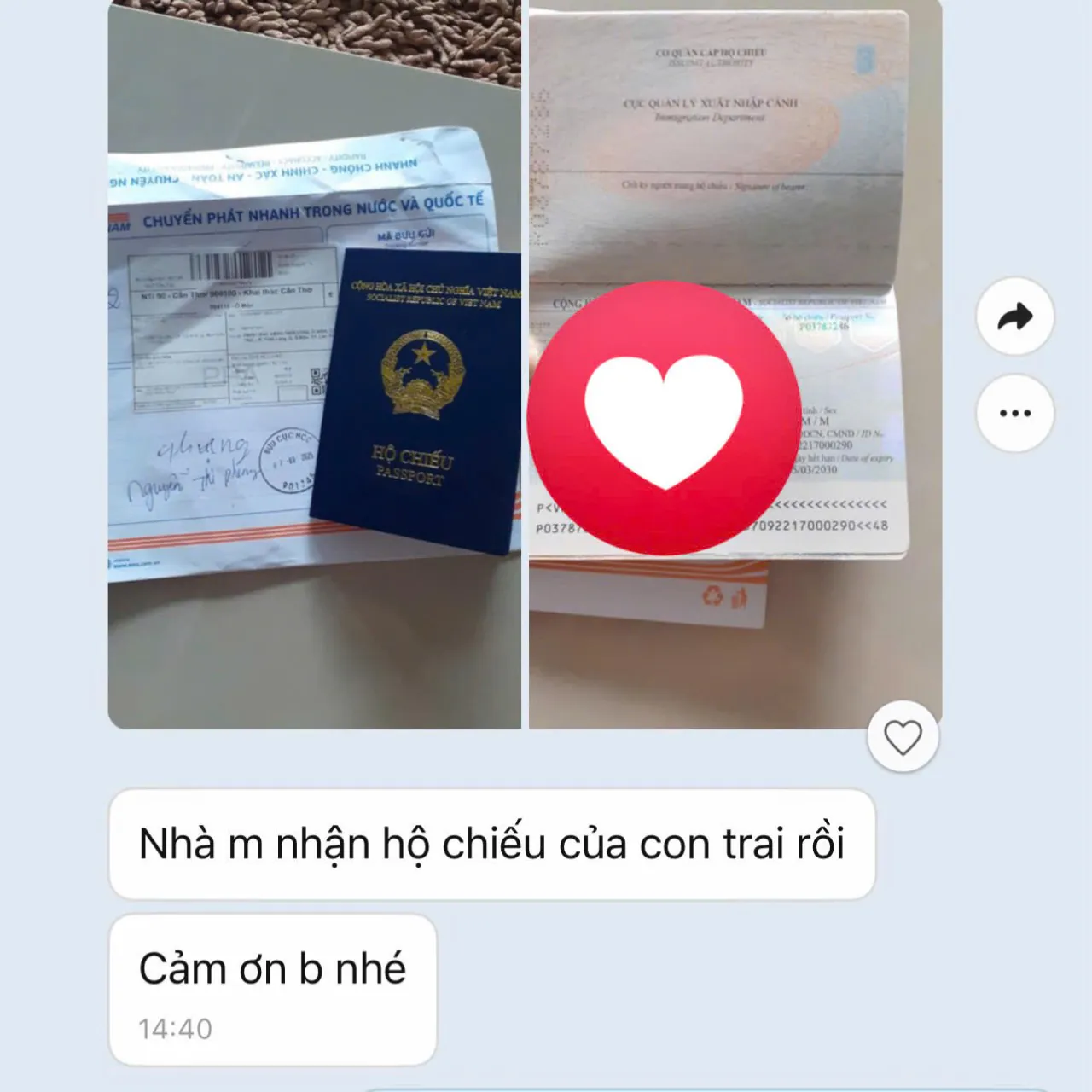 Feedback của khách hàng khi làm dịch vụ