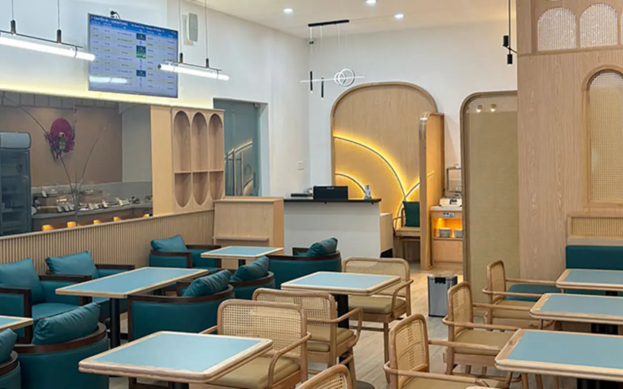 Phòng chờ hạng thương gia - Sân bay Côn Đảo