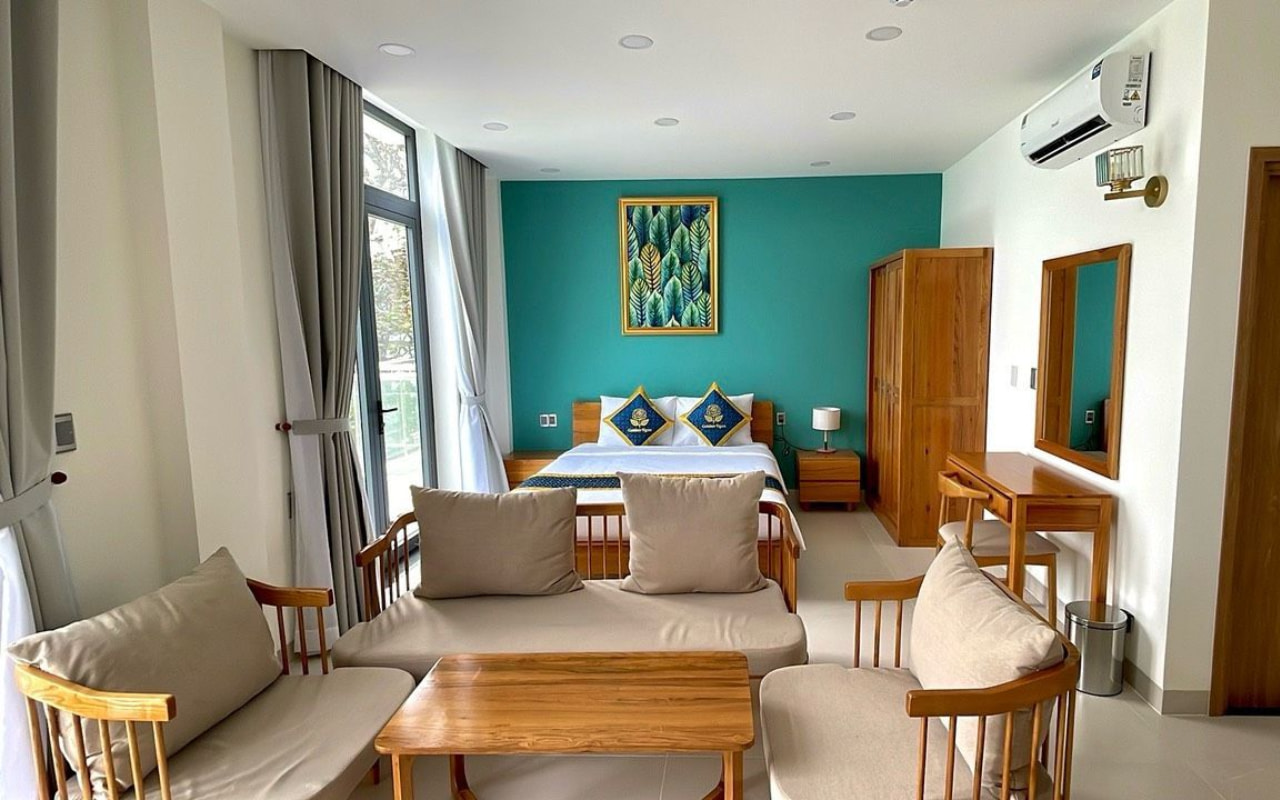 Combo Côn Đảo 3 sao | Khách sạn Golden Rose sát biển 15 Phòng khách sạn Golden Rose - Nội thất