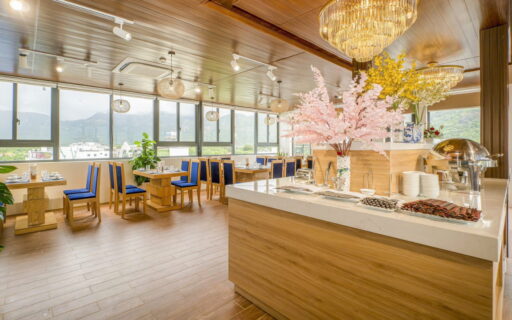 Quầy buffet sáng - Khách sạn Maya 3 Côn Đảo