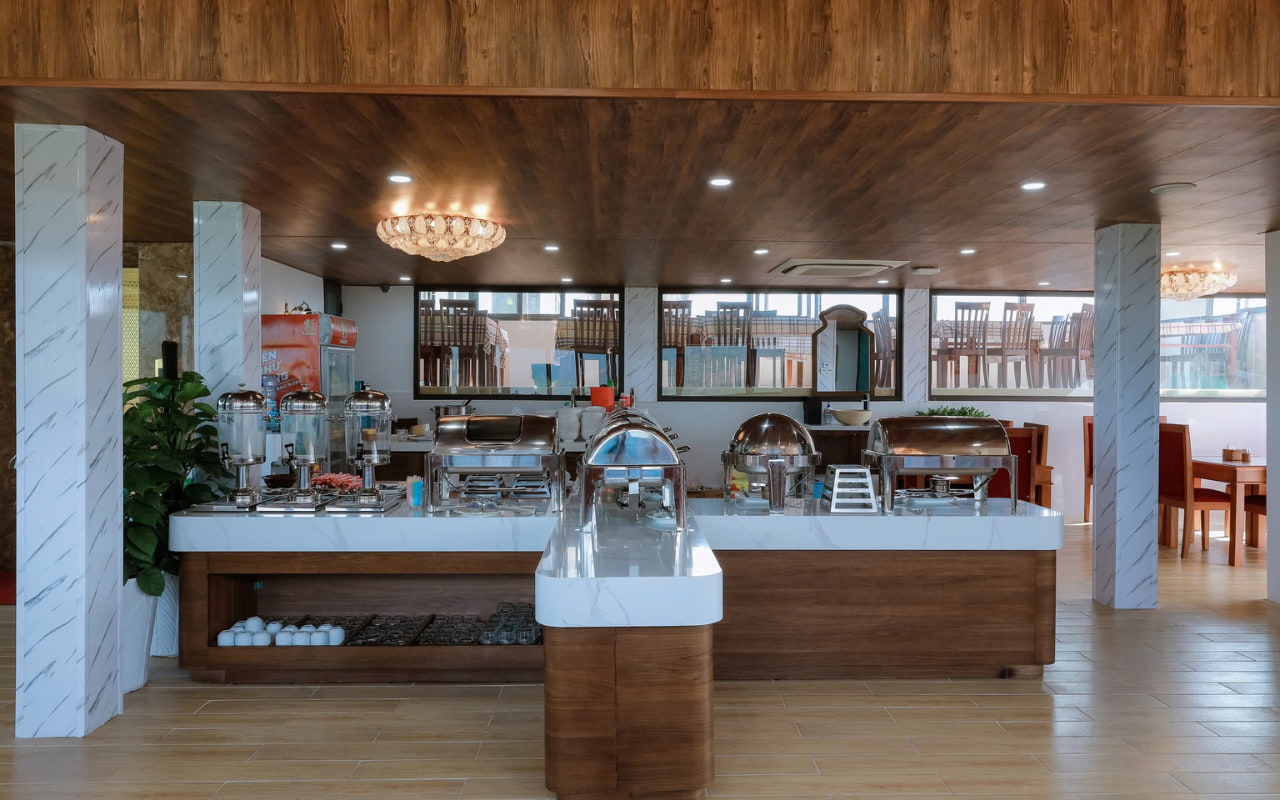 Khách sạn Maya 4 Côn Đảo - Quầy buffet sáng 