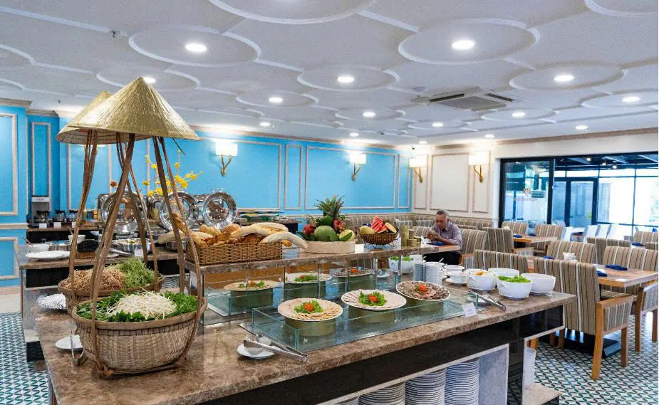 Combo Côn Đảo 4 sao | Marina Bay Côn Đảo view biển 20 Thưởng thức buffet sáng tại Marina Bay Côn Đảo