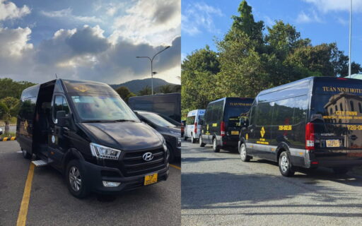 Xe đưa đón khách - Tuấn Ninh II Côn Đảo