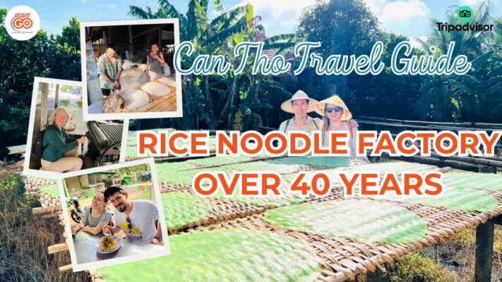 rice noodle factory in Can Tho