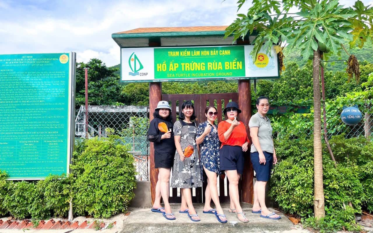 Tour Côn Đảo 1 ngày - Ghé thăm hồ ấp trứng rùa biển 