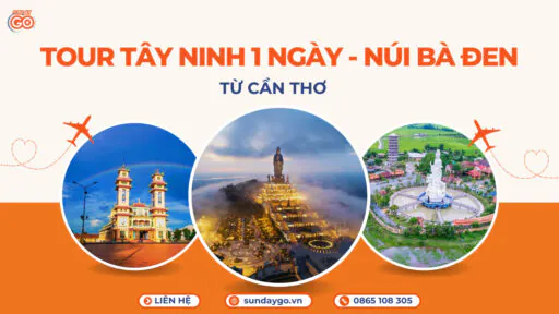 Tour Tây Ninh 1 ngày - Núi Bà Đen