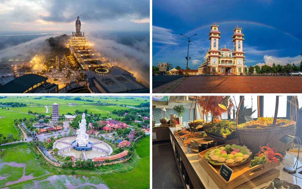 Tour Tây Ninh 1 ngày - Các điểm nổi bật trong tour