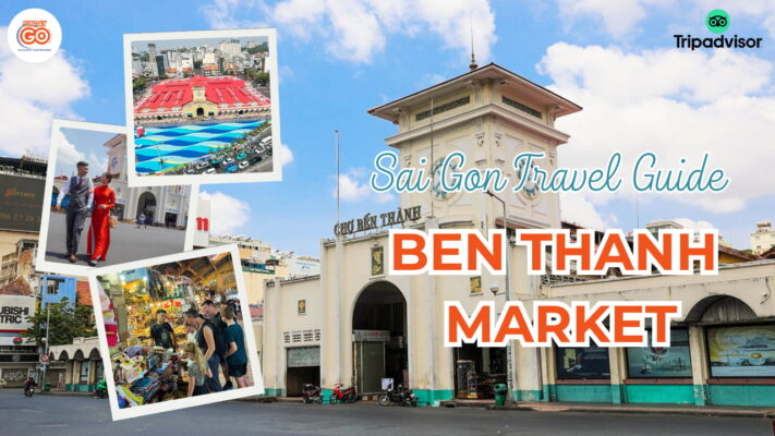 ben thanh market in ho chi minh city vietnam