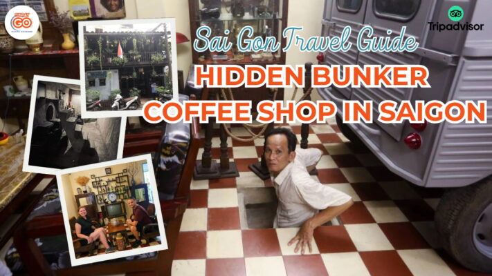 hidden bunker coffeeshop in saigon