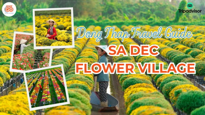 sa dec flower village dong thap vietnam
