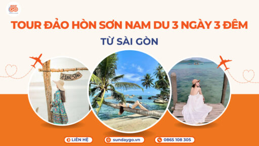 Tour đảo Hòn Sơn Nam Du 3 ngày 3 đêm từ Sài Gòn