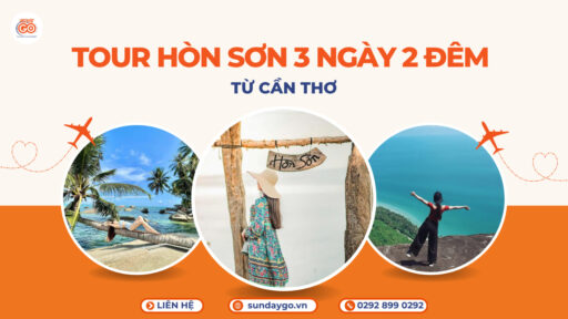Tour Hòn Sơn 3 ngày 2 đêm từ Cần Thơ