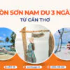 Tour Hòn Sơn Nam Du 3 ngày 2 đêm từ Cần Thơ