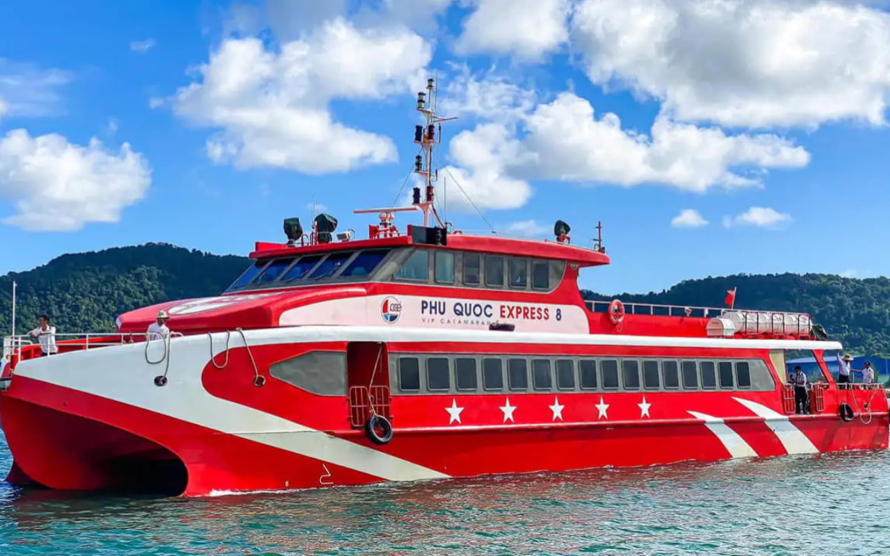 Tour Cần Thơ Phú Quốc 3 ngày 2 đêm trọn gói 3990k 15 Tour Cần Thơ Phú Quốc 3 ngày 2 đêm - Di chuyển bằng tàu cao tốc