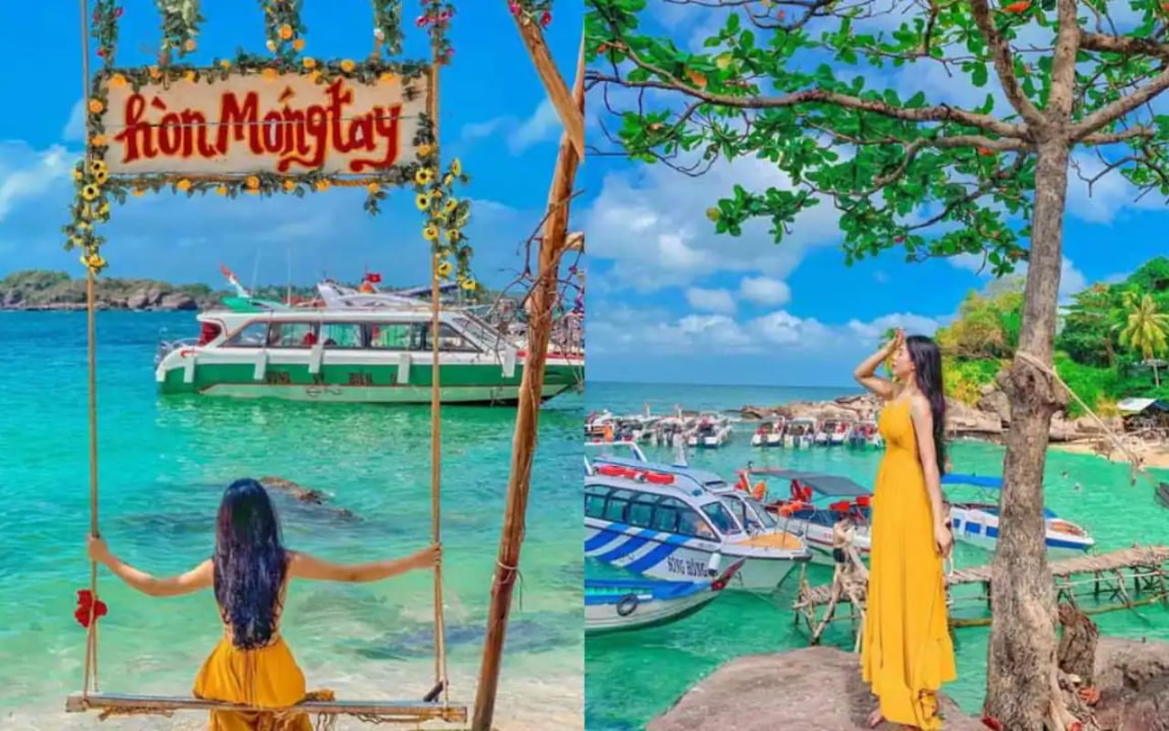 Tour Cần Thơ Phú Quốc 3 ngày 2 đêm trọn gói 3990k 25 Tour Cần Thơ Phú Quốc 3 ngày 2 đêm - Hòn Móng Tay