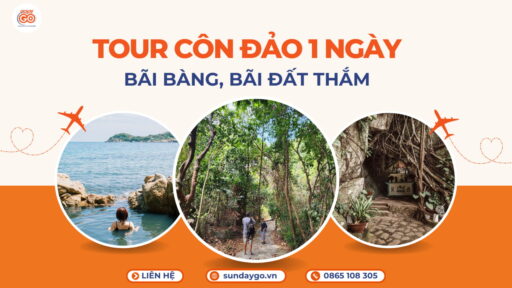 Tour Côn Đảo 1 ngày - Bãi Bàng, Đất Thắm