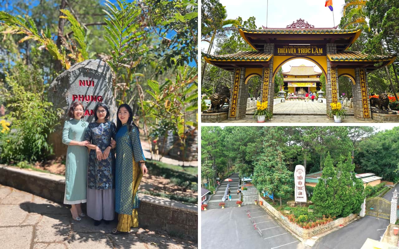 Tour Đà Lạt 3 ngày 3 đêm - Thiền Viện Trúc Lâm 