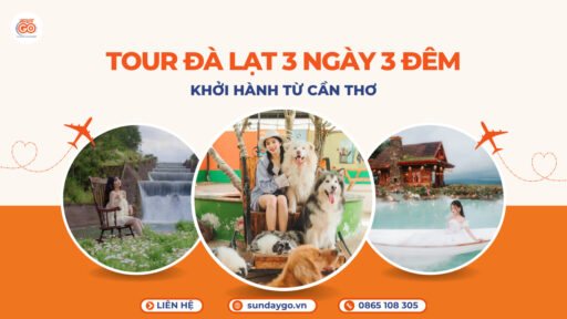 Tour Đà Lạt 3 ngày 3 đêm từ Cần Thơ