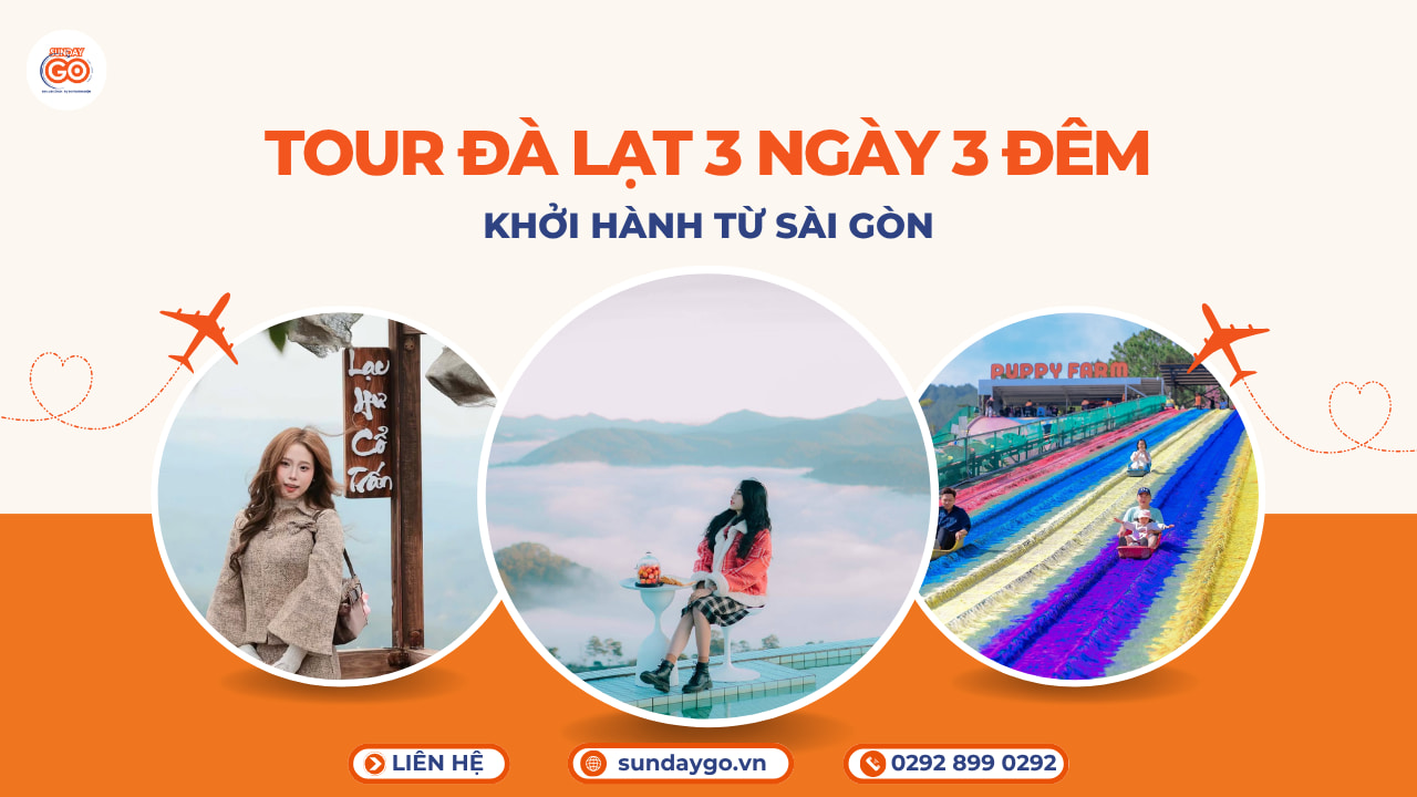 Tour Đà Lạt 3 ngày 3 đêm từ Sài Gòn