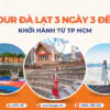Tour Đà Lạt 3 ngày 3 đêm từ TPHCM