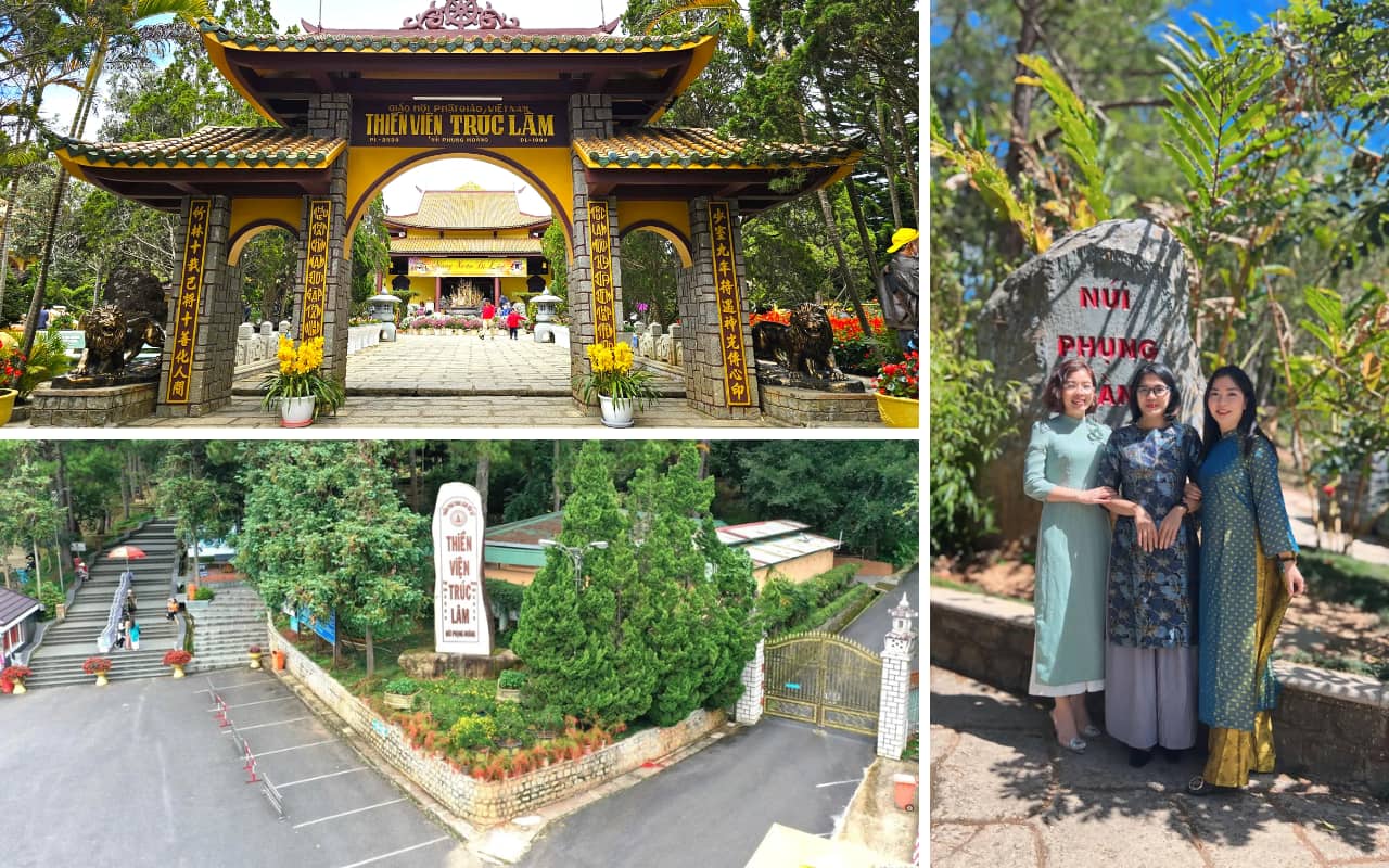 Tour Đà Lạt 3N3Đ từ TP HCM - Thiền Viện Trúc Lâm 