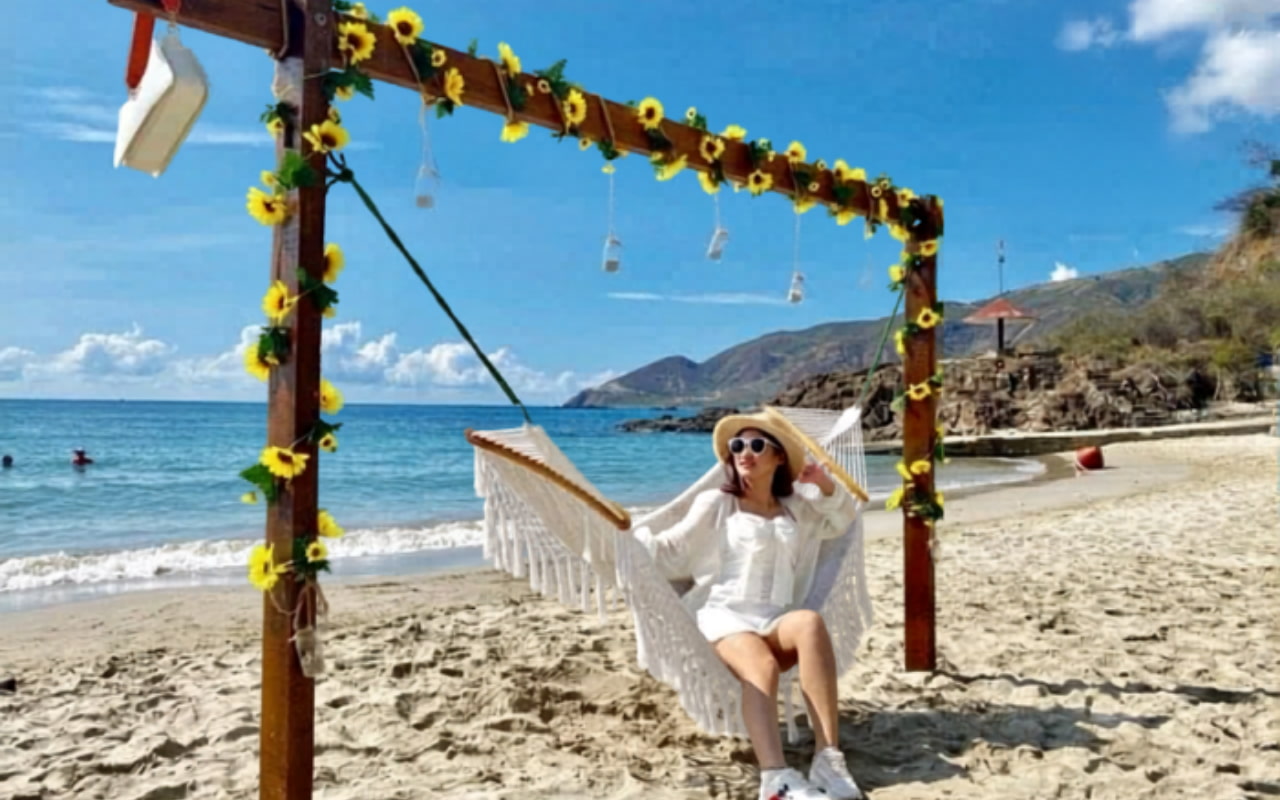 Tour Đà Lạt Nha Trang 3 ngày 3 đêm 23 Tour Đà Lạt Nha Trang 3 ngày 3 đêm - Bãi biển Nhũ Tiên